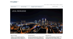 Desktop Screenshot of pro-legis.com